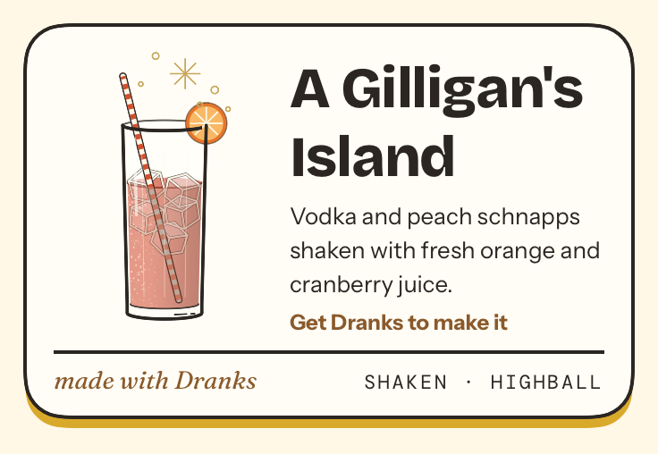 Drawing of A Gilligan's Island