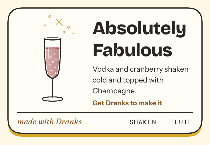 Drawing of Absolutely Fabulous