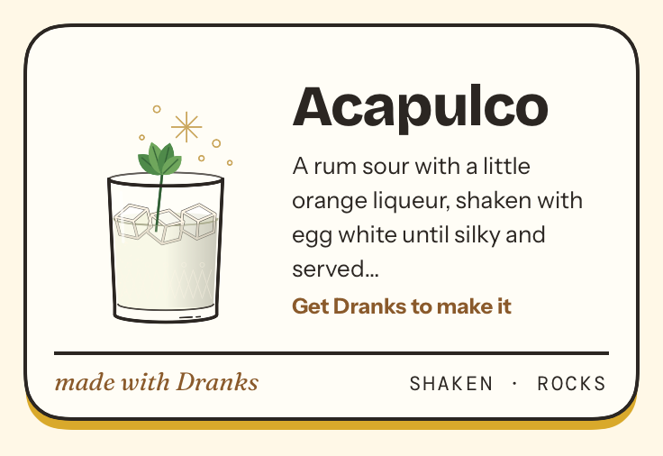 Drawing of Acapulco