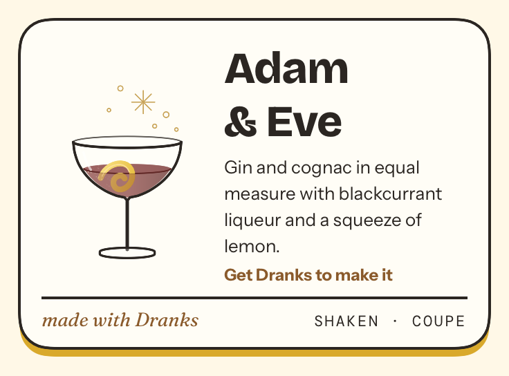 Drawing of Adam & Eve