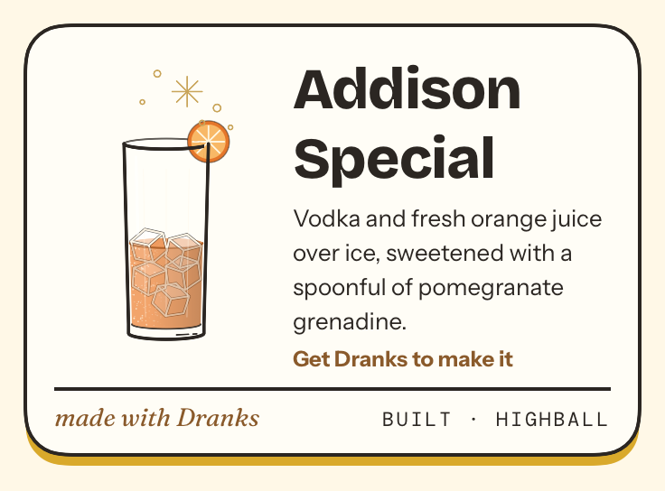 Drawing of Addison Special