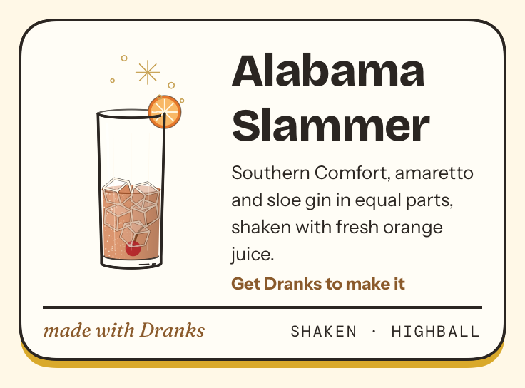 Drawing of Alabama Slammer