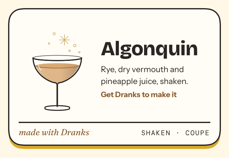 Drawing of Algonquin