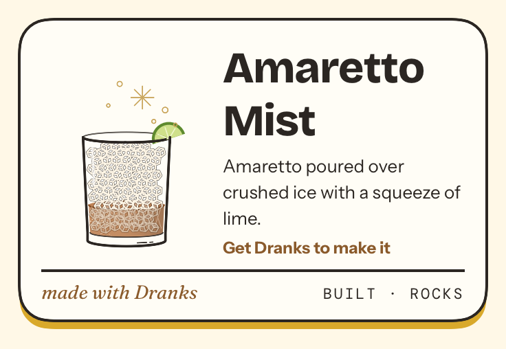 Drawing of Amaretto Mist