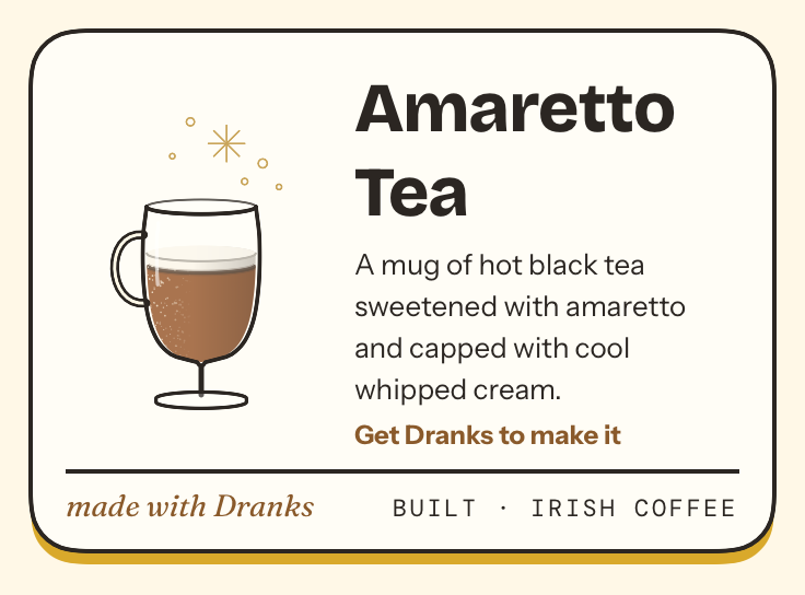 Drawing of Amaretto Tea