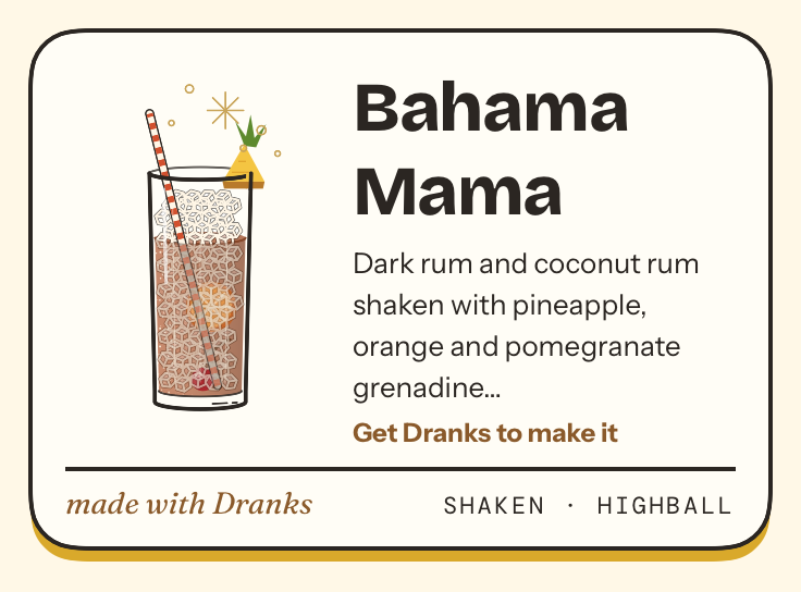Drawing of Bahama Mama