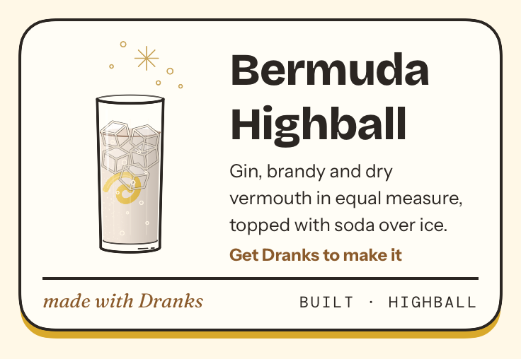 Drawing of Bermuda Highball