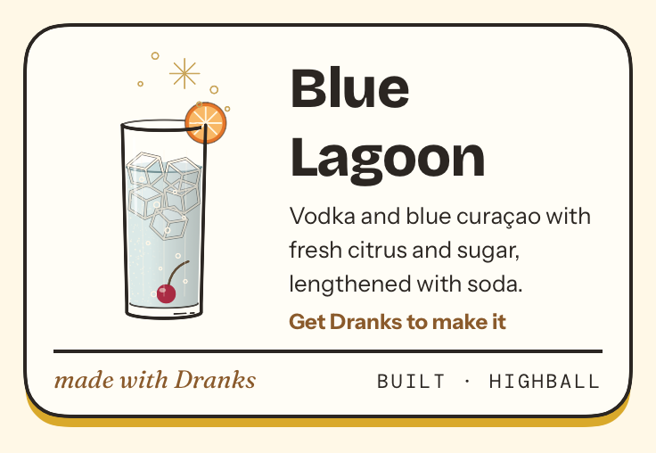 Drawing of Blue Lagoon
