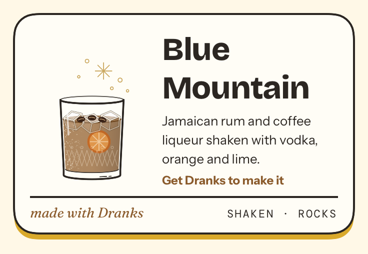 Drawing of Blue Mountain