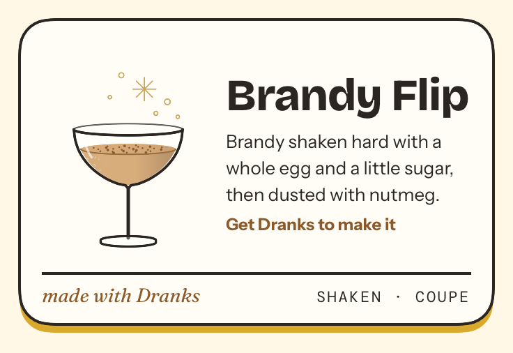 Drawing of Brandy Flip