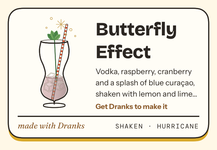 Drawing of Butterfly Effect