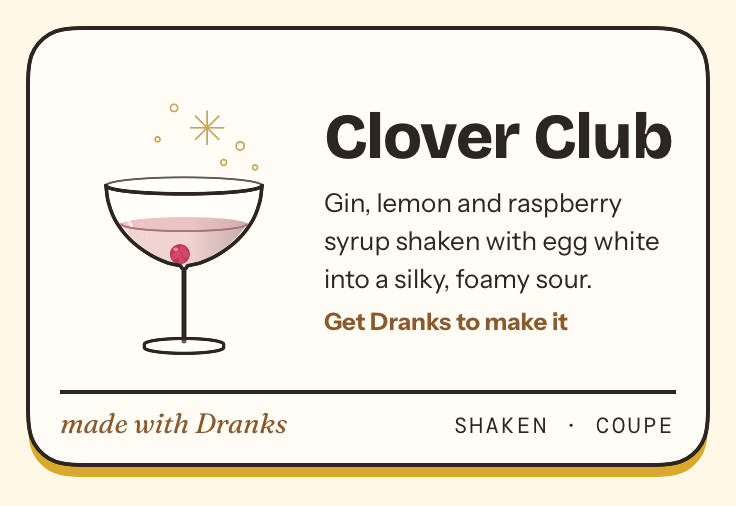 Drawing of Clover Club