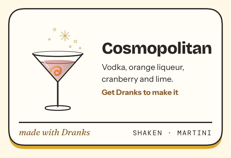 Drawing of Cosmopolitan