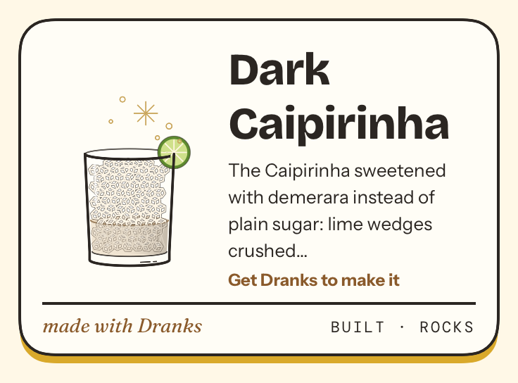 Drawing of Dark Caipirinha