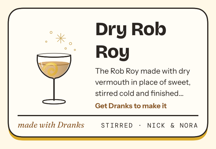 Drawing of Dry Rob Roy