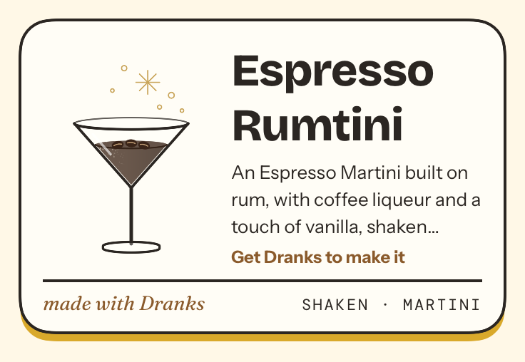 Drawing of Espresso Rumtini
