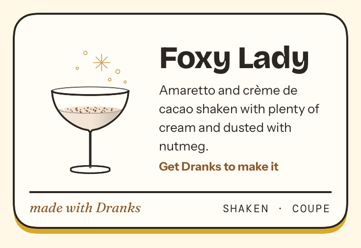 Drawing of Foxy Lady