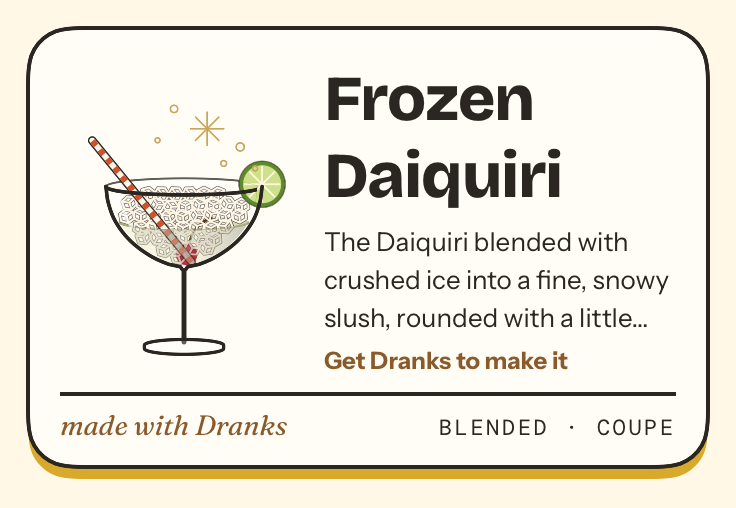 Drawing of Frozen Daiquiri