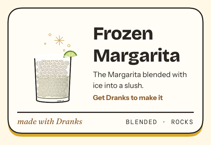 Drawing of Frozen Margarita