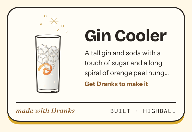 Drawing of Gin Cooler