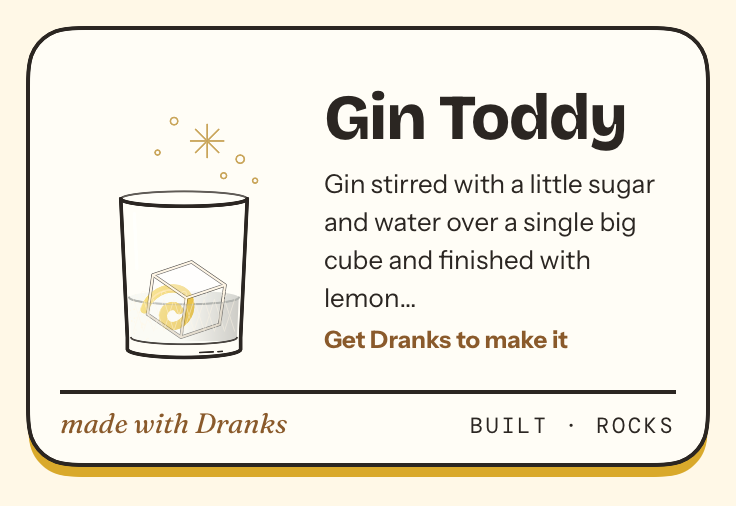 Drawing of Gin Toddy
