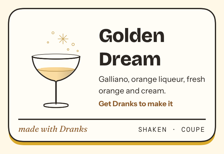 Drawing of Golden Dream