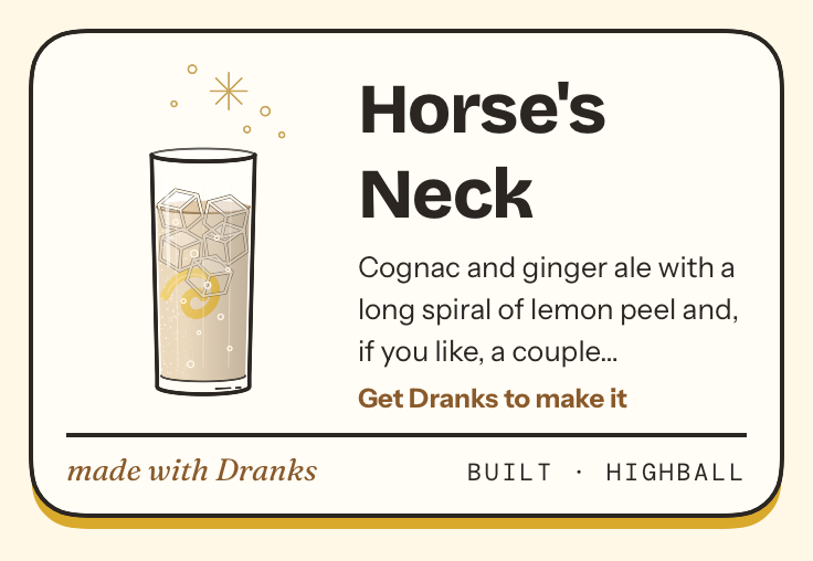 Drawing of Horse's Neck