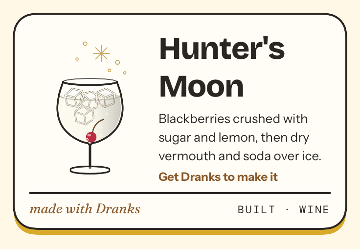 Drawing of Hunter's Moon