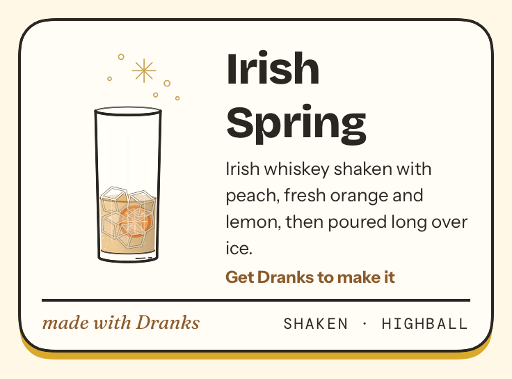 Drawing of Irish Spring