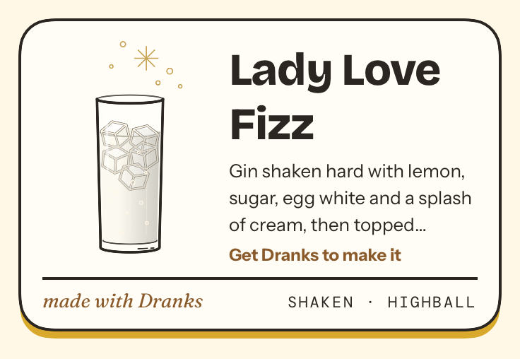 Drawing of Lady Love Fizz
