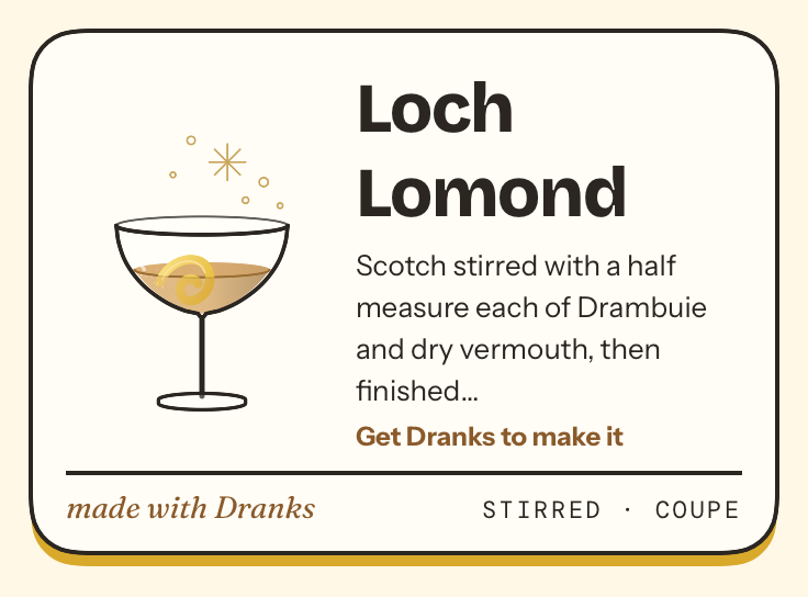 Drawing of Loch Lomond