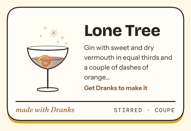 Drawing of Lone Tree