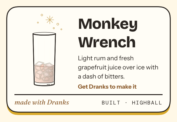 Drawing of Monkey Wrench