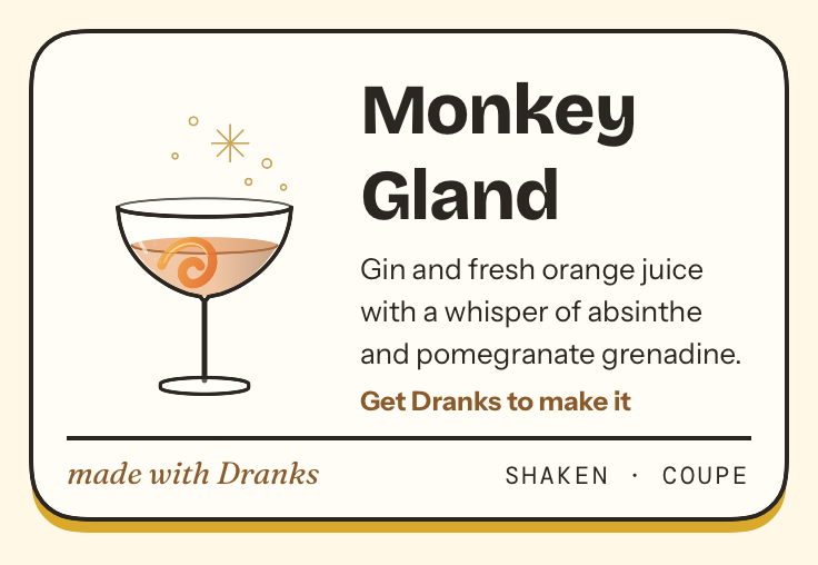 Drawing of Monkey Gland