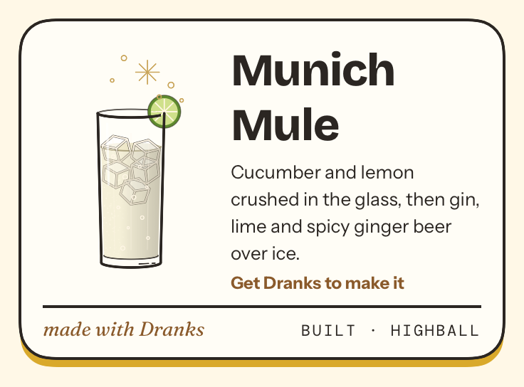 Drawing of Munich Mule