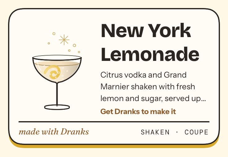 Drawing of New York Lemonade
