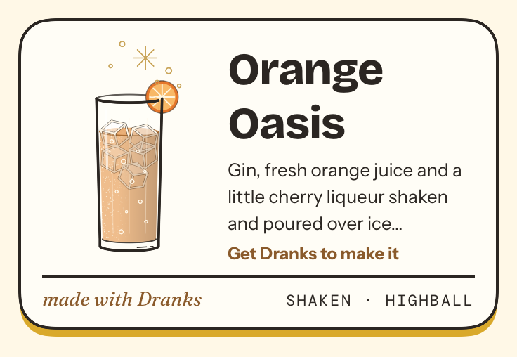 Drawing of Orange Oasis