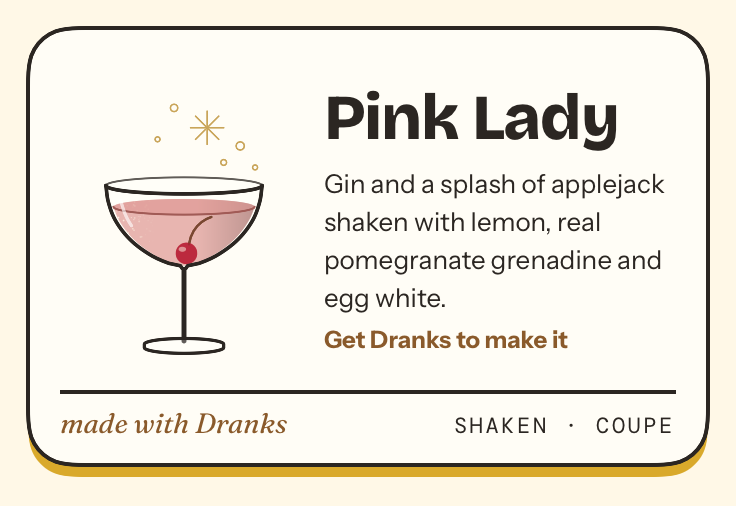 Drawing of Pink Lady