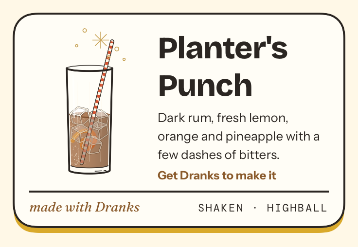 Drawing of Planter's Punch