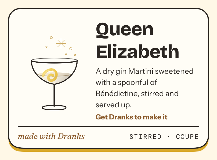 Drawing of Queen Elizabeth