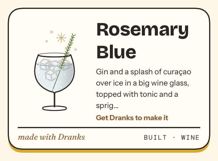 Drawing of Rosemary Blue