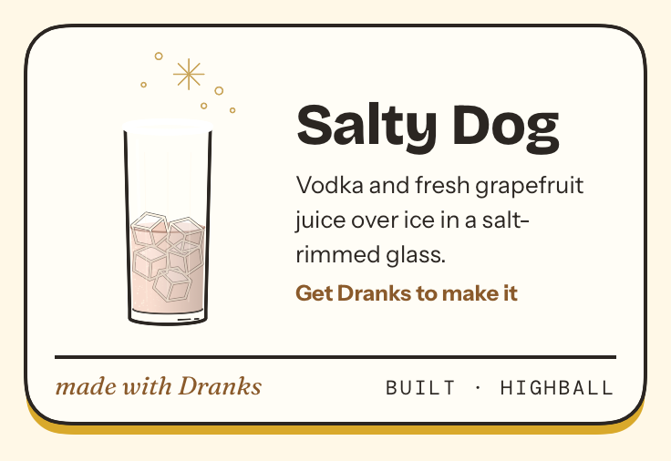 Drawing of Salty Dog