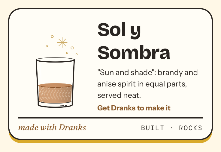 Drawing of Sol y Sombra
