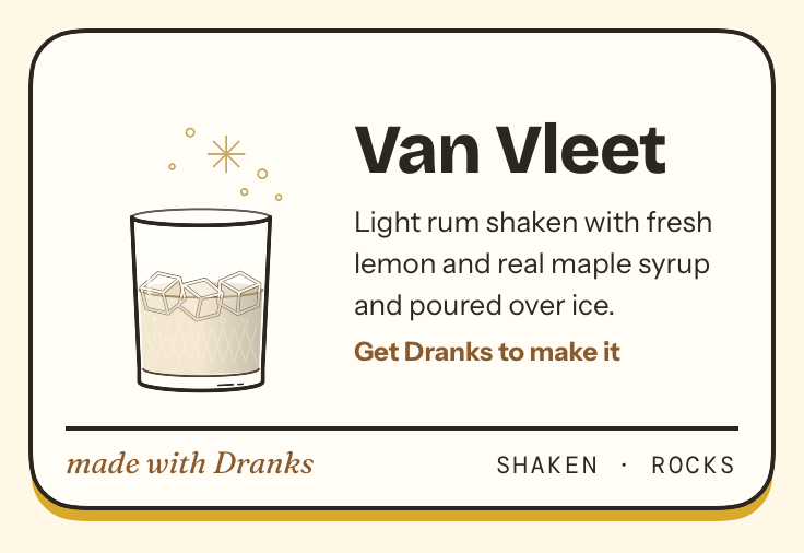 Drawing of Van Vleet