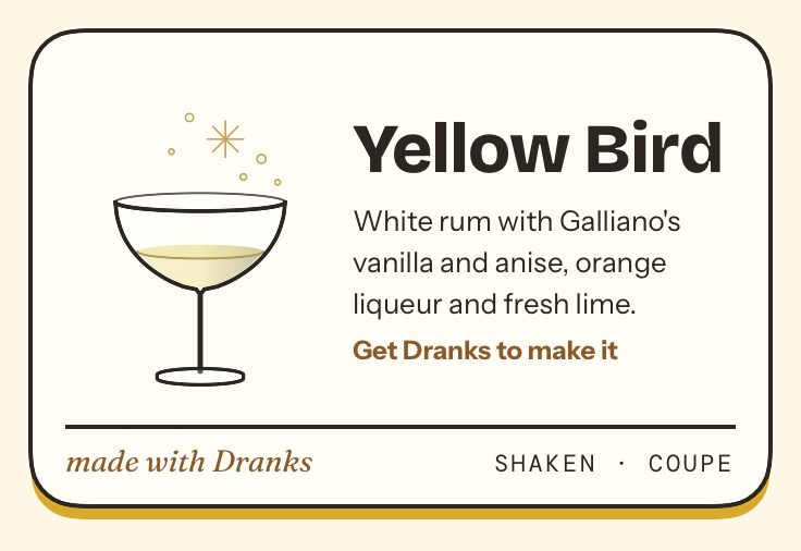 Drawing of Yellow Bird